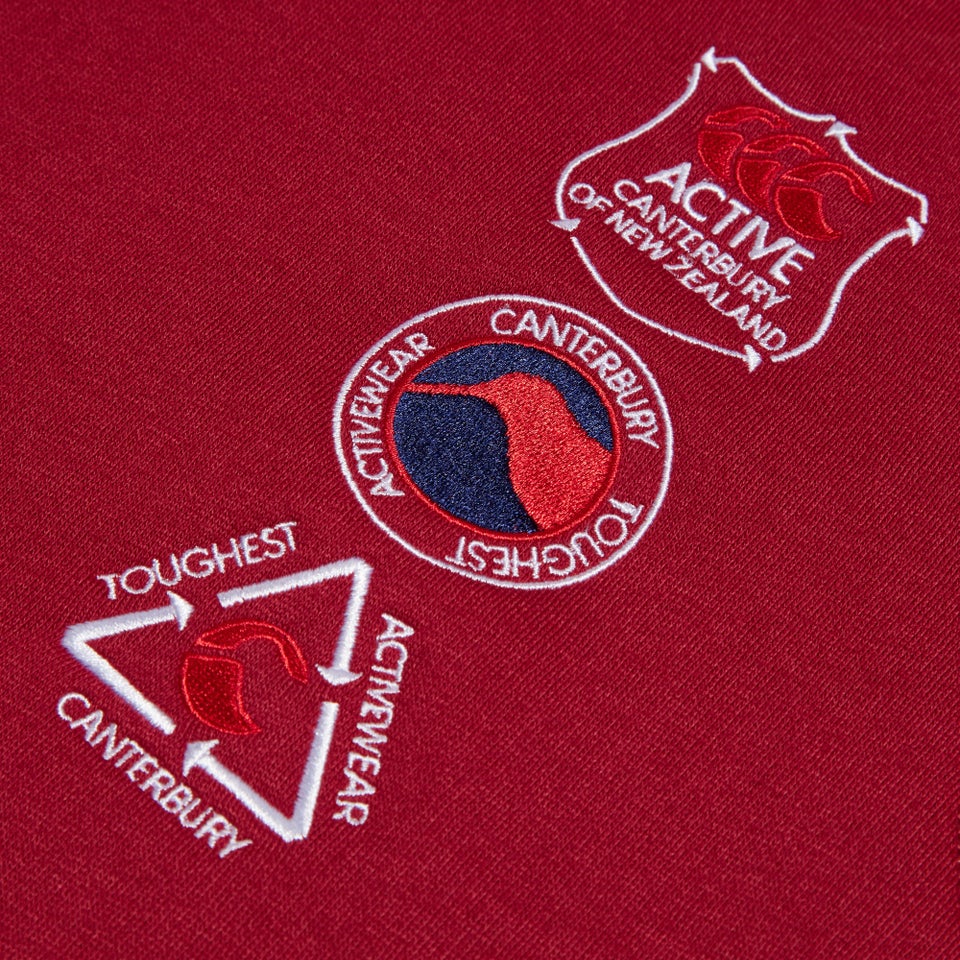 CANTERBURY OH HOODY K JU RED