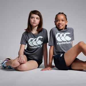 JUNIOR UNISEX SUPERLIGHT SHORT SLEEVE TEE GREY - AGE 6