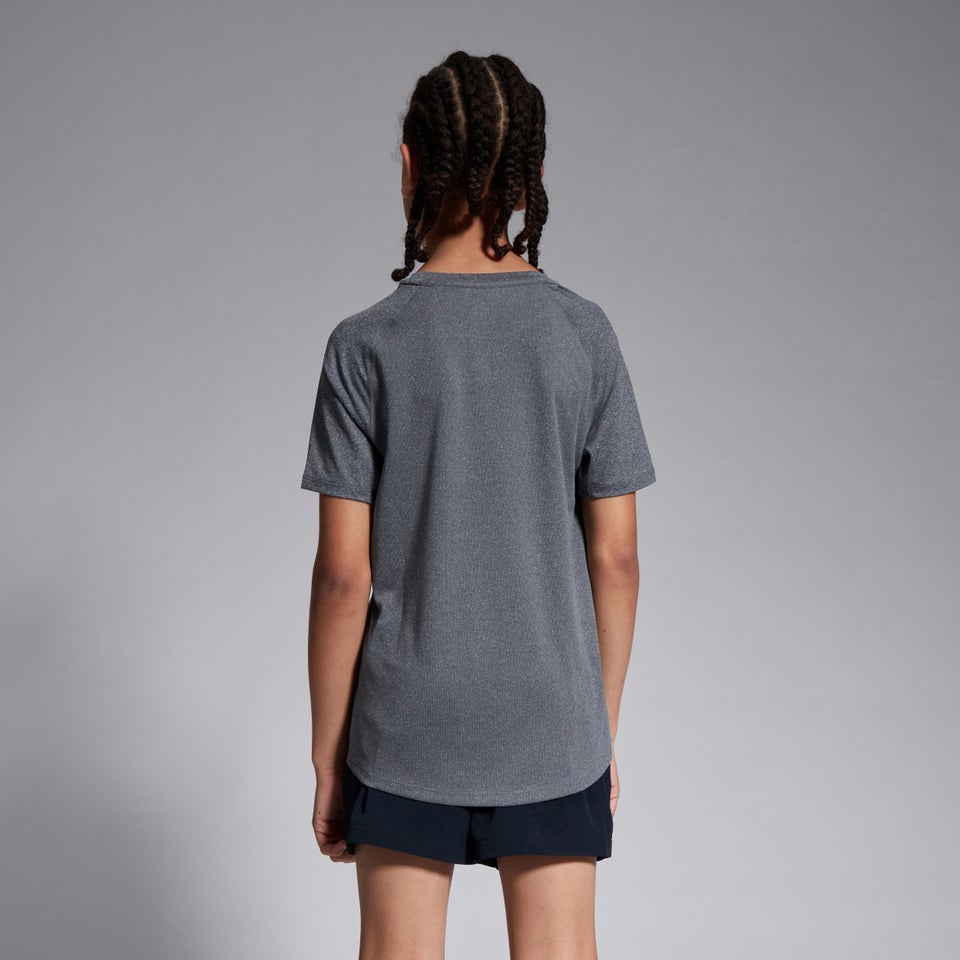 Junior Unisex Superlight Short Sleeve Tee Grey