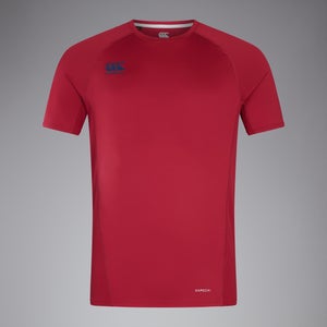 Mens Small Logo Superlight Tee Red