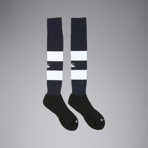 Unisex Club Hooped Sock Navy/White