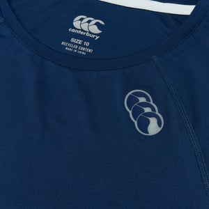 CANTERBURY SUPERLIGHT SS TEE W AF BLUE