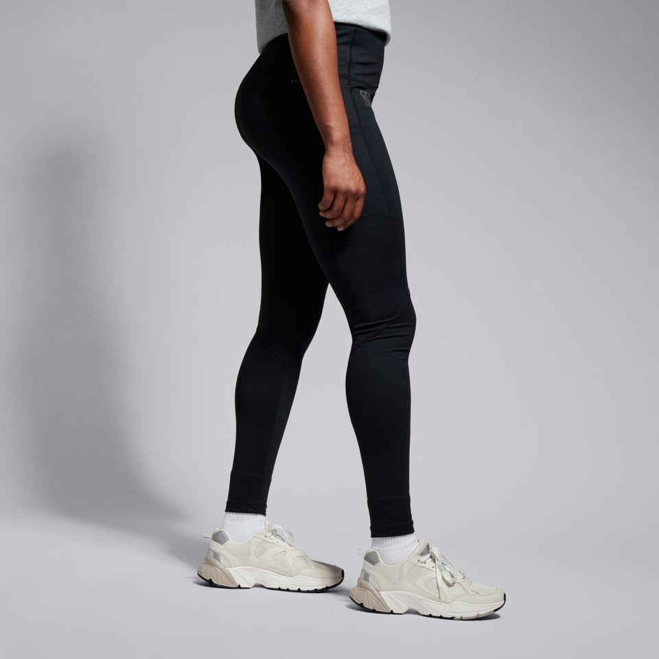 Womens Vapodri Leggings With Pockets Black