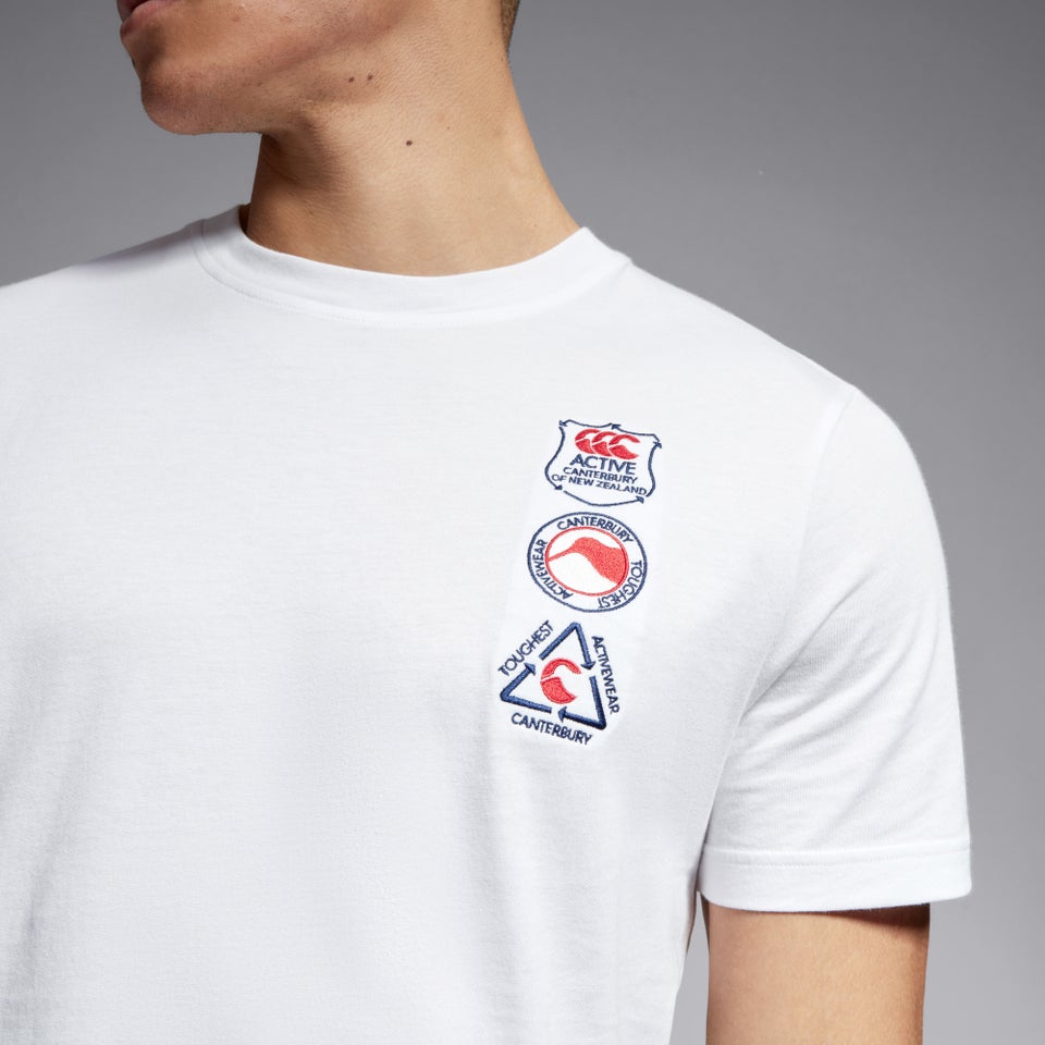 CANTERBURY COTTON SS TEE AM WHITE