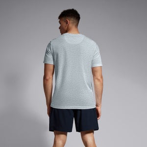 Mens Small Logo Cotton Tee Grey