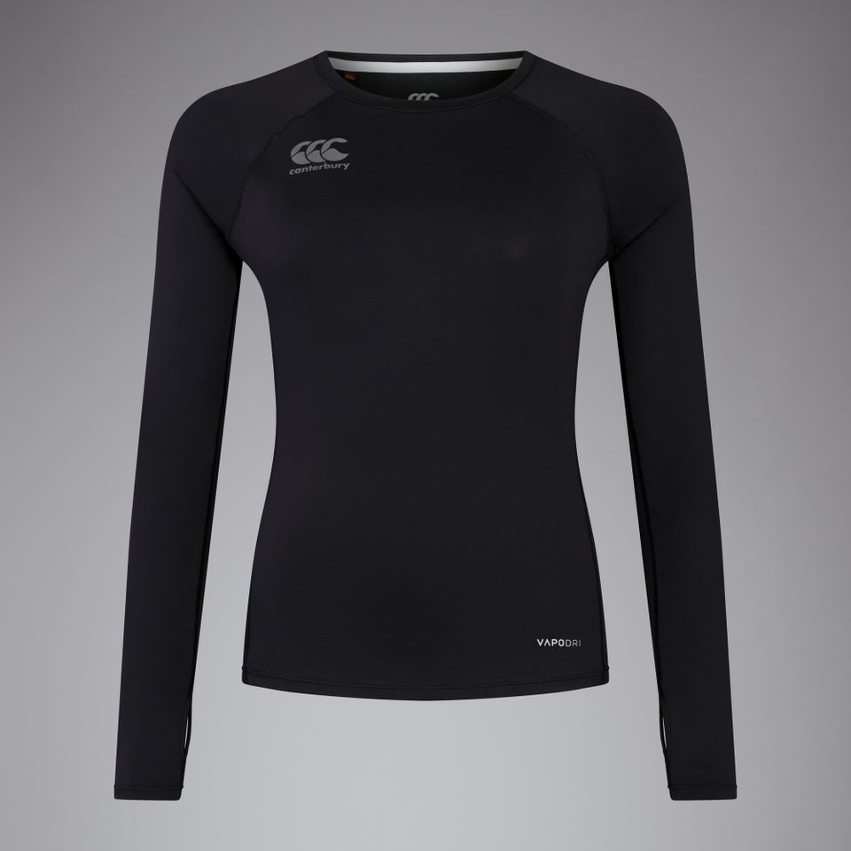 CANTERBURY SUPERLIGHT LS TEE W AF BLACK