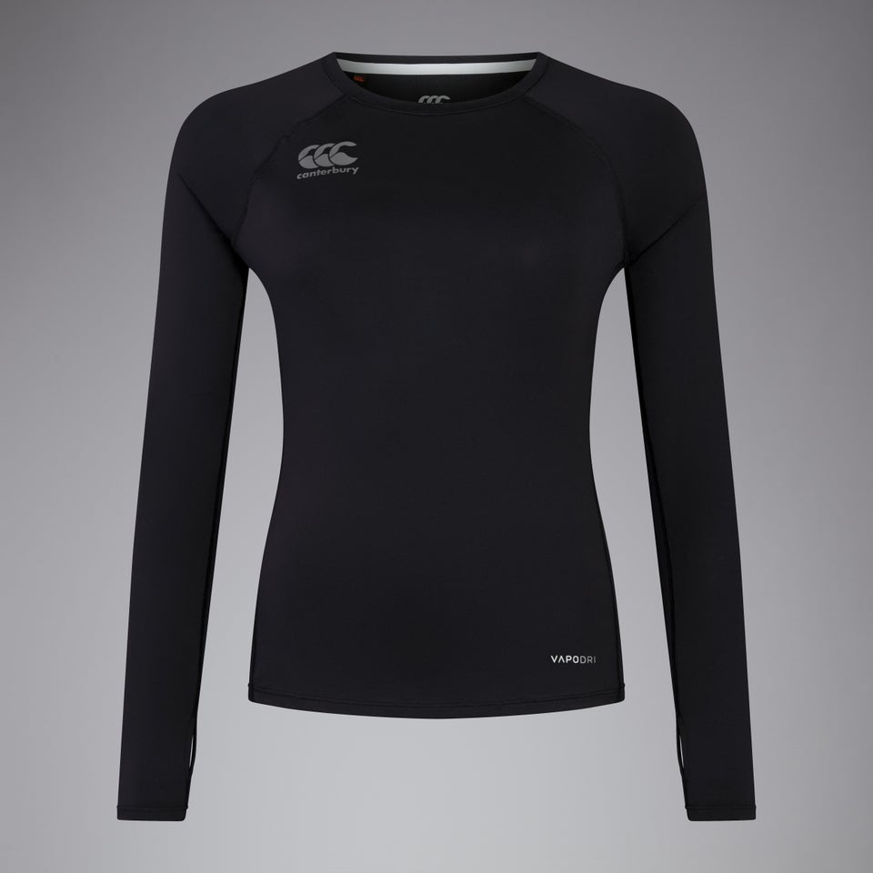 Womens Superlight Long Sleeve Tee Black