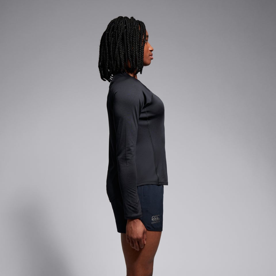 CANTERBURY SUPERLIGHT LS TEE W AF BLACK