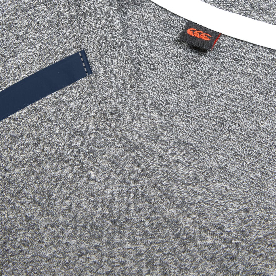 Mens Short Sleeve Training Tee Grey