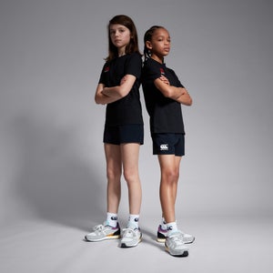 CANTERBURY SMALL LOGO COTTON TEE K JU BLACK - 10