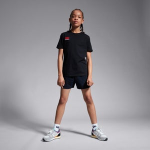 CANTERBURY SMALL LOGO COTTON TEE K JU BLACK