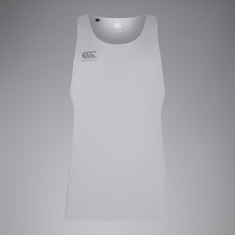 CANTERBURY SUPERLIGHT SINGLET AM GREY