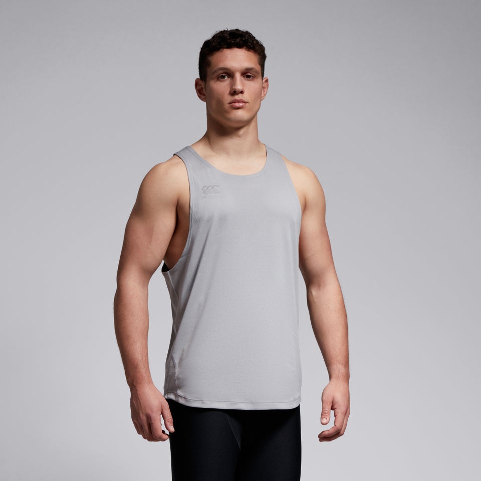 CANTERBURY SUPERLIGHT SINGLET AM GREY