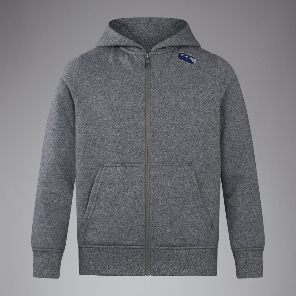 CANTERBURY FULL ZIP HOODY K JU GREY
