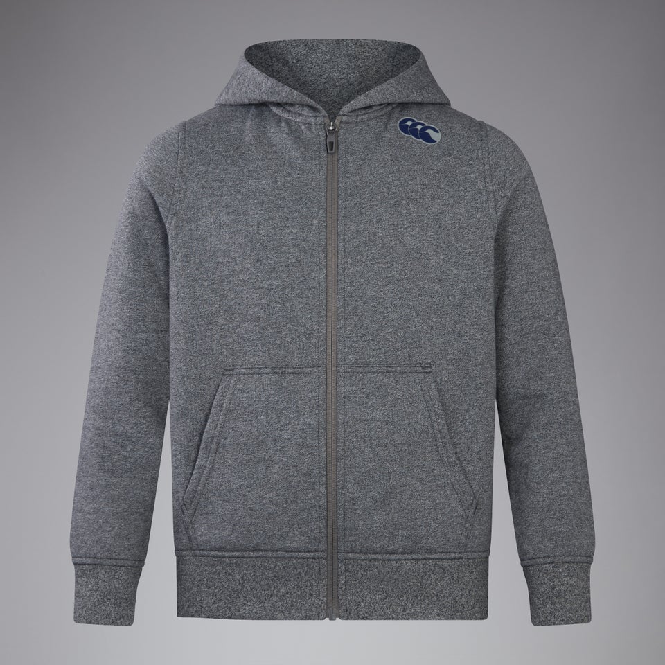 Junior Unisex FZ Hoody Grey