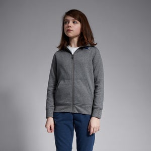 Junior Unisex FZ Hoody Grey