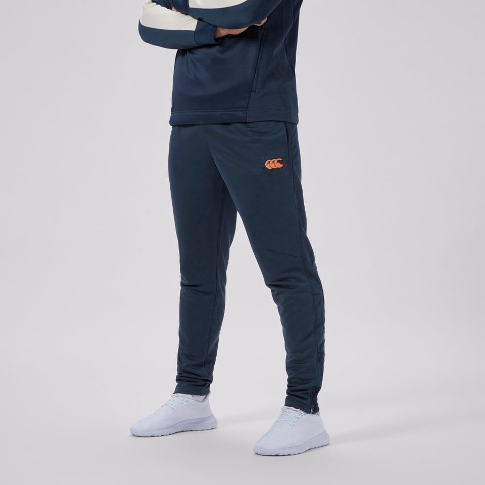 Mens Vapodri Poly Knit Pants Navy
