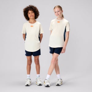 JUNIOR UNISEX VAPODRI SUPERLIGHT TEE GREY - AGE 14