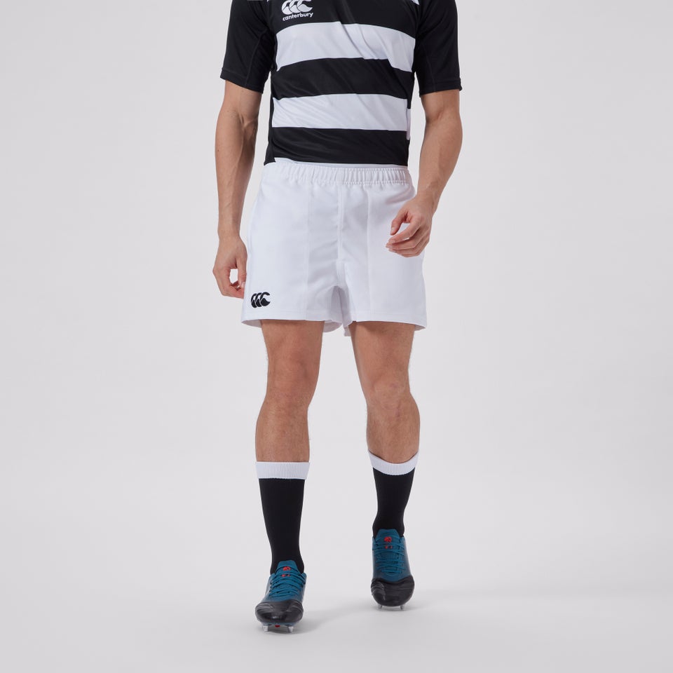 Mens Players Drill Short White