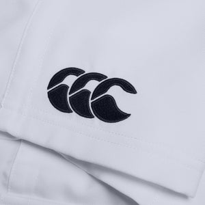 Mens Players Drill Short White