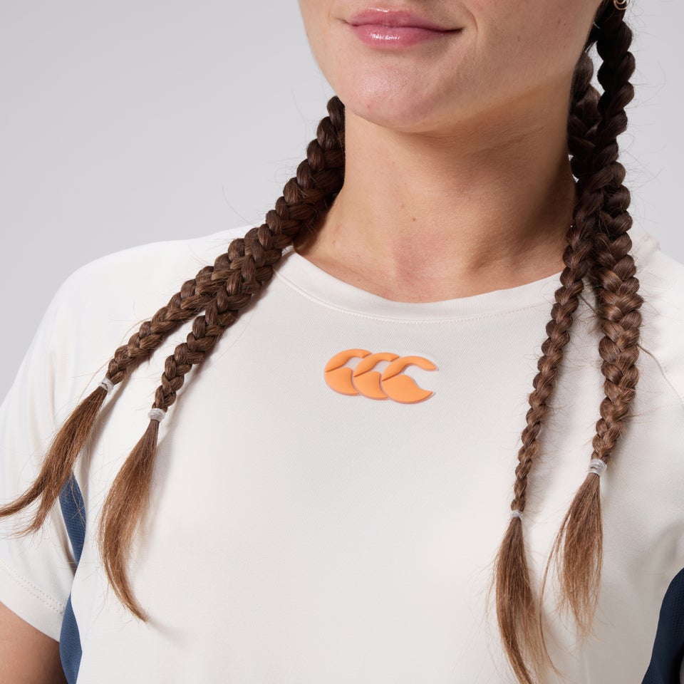 Womens Vapodri Graphic Superlight Tee Grey