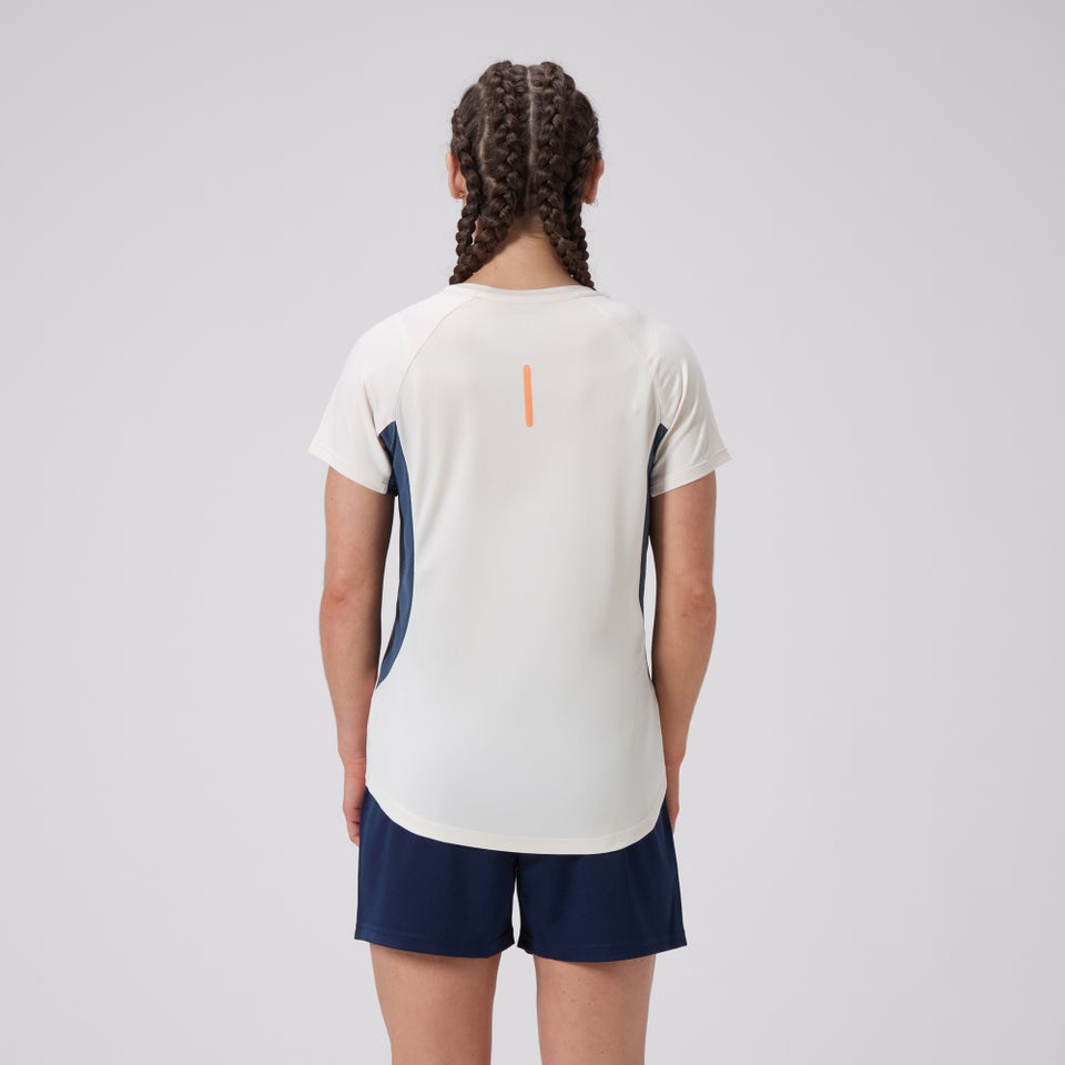 Womens Vapodri Graphic Superlight Tee Grey