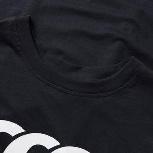 Mens CCC Cotton Logo Tee Black