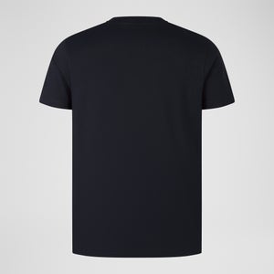 Mens CCC Cotton Logo Tee Black