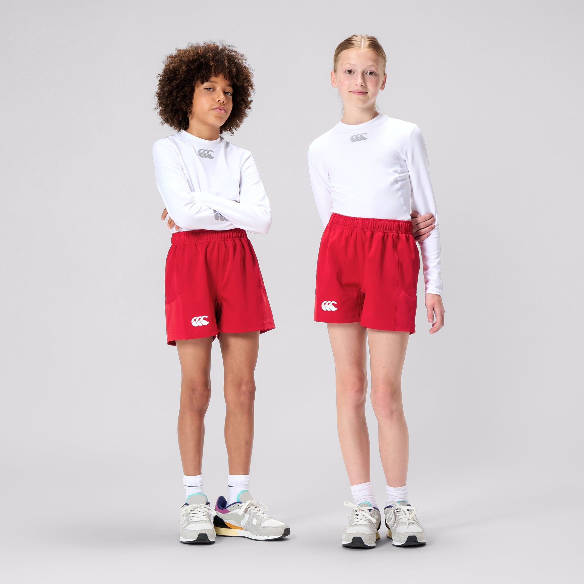 CANTERBURY ADVANTAGE SHORT 2.0 JU FLAG RED | Canterbury Australia