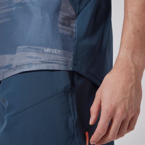 Mens Vapodri Graphic Superlight Tee Navy
