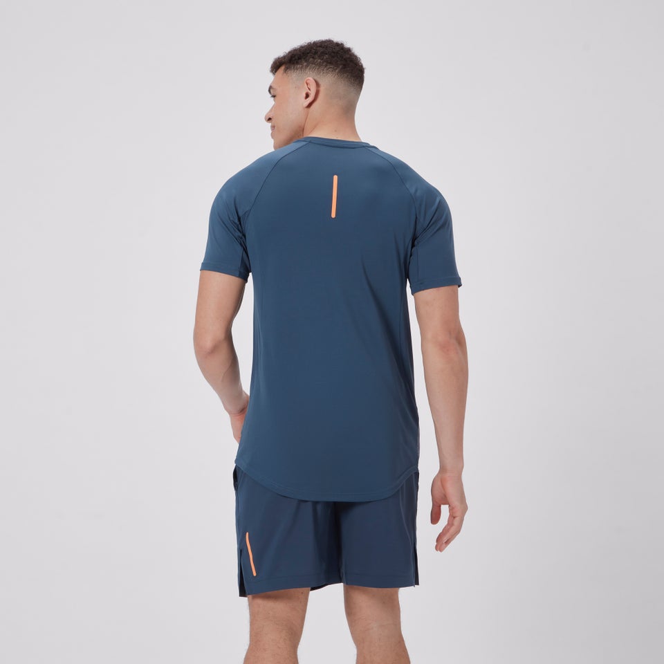 Mens Vapodri Graphic Superlight Tee Navy