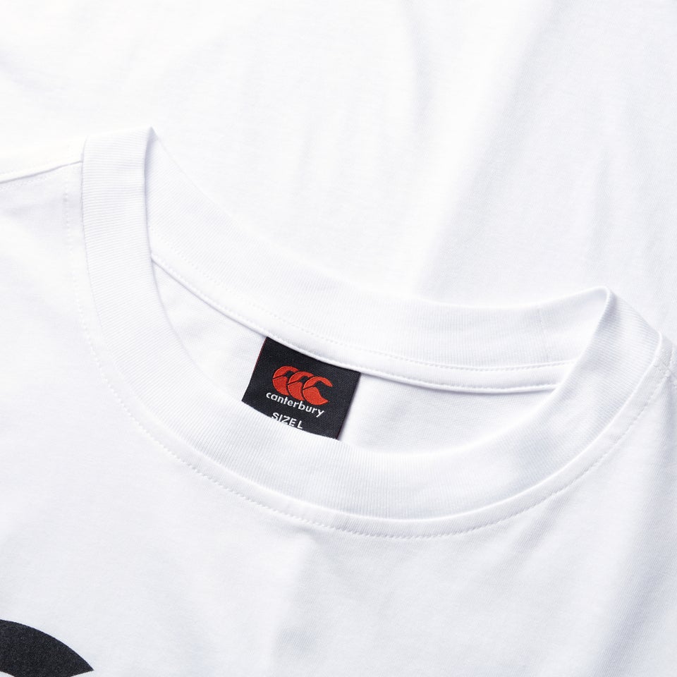 Mens CCC Cotton Logo Tee White