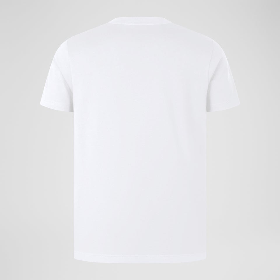 Mens CCC Cotton Logo Tee White