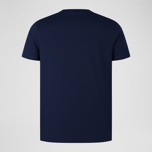 Mens CCC Cotton Logo Tee Navy