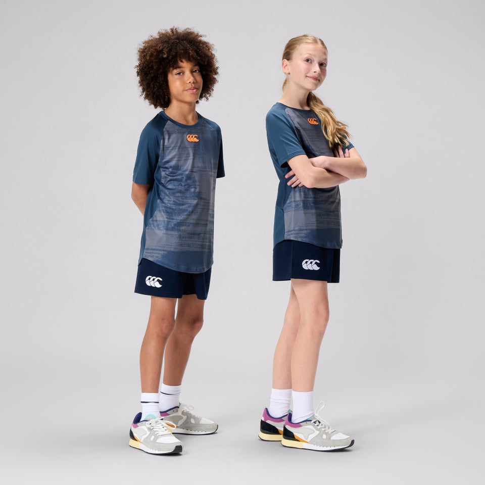 Junior Unisex Players Drill Short Navy