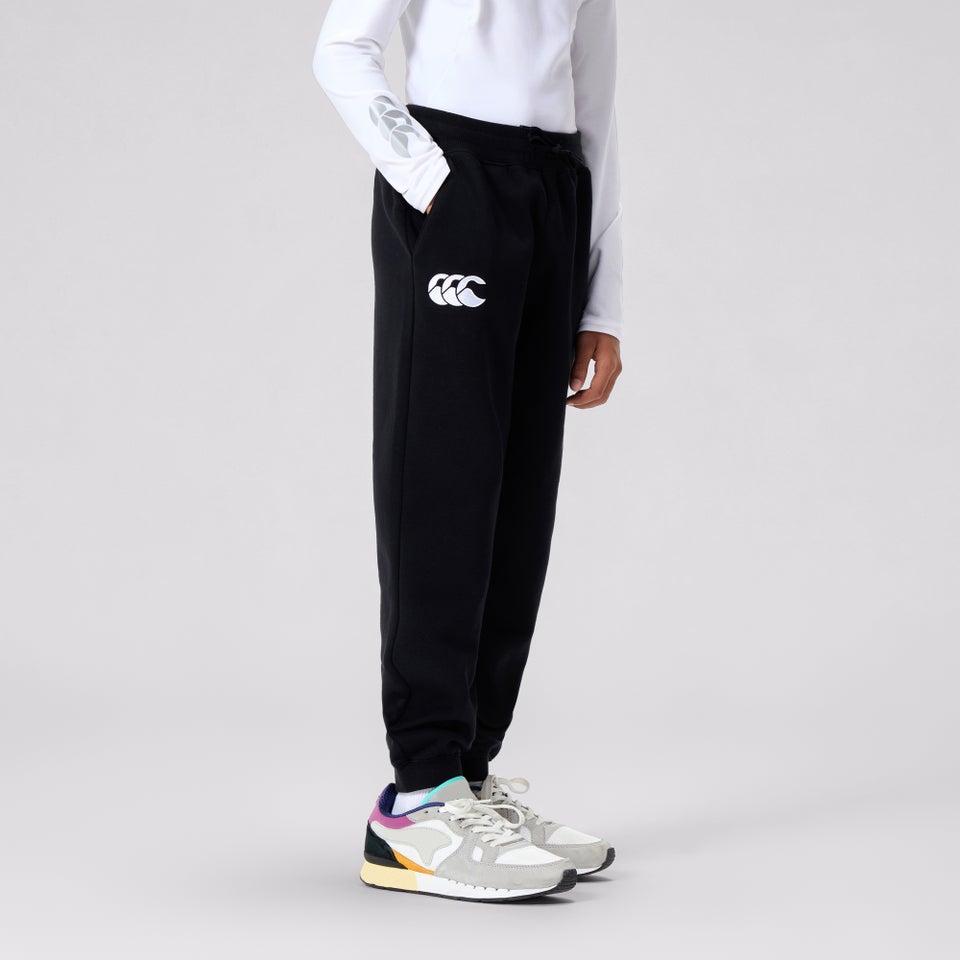 Junior Unisex Leisure Sweatpants Black