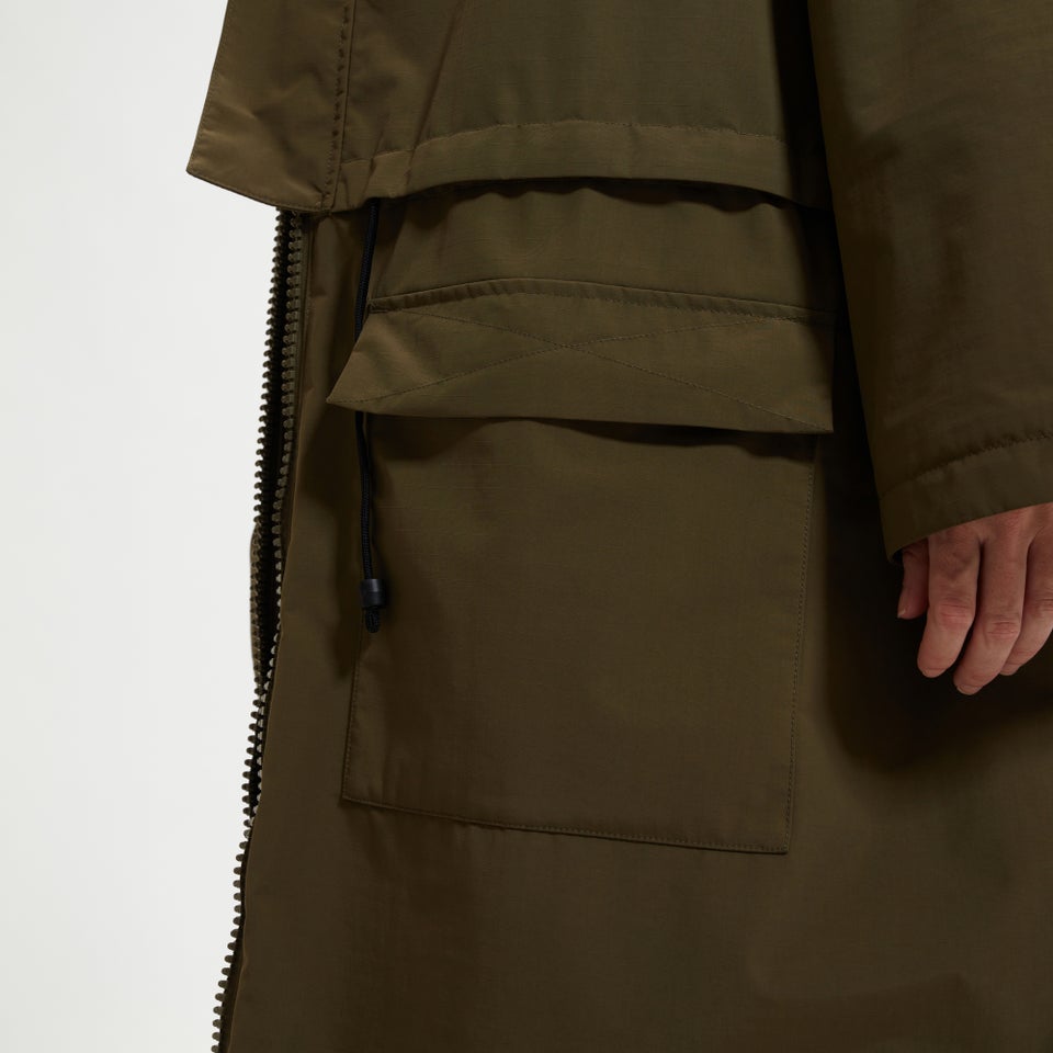 Adult Therma Change Robe Green/Black