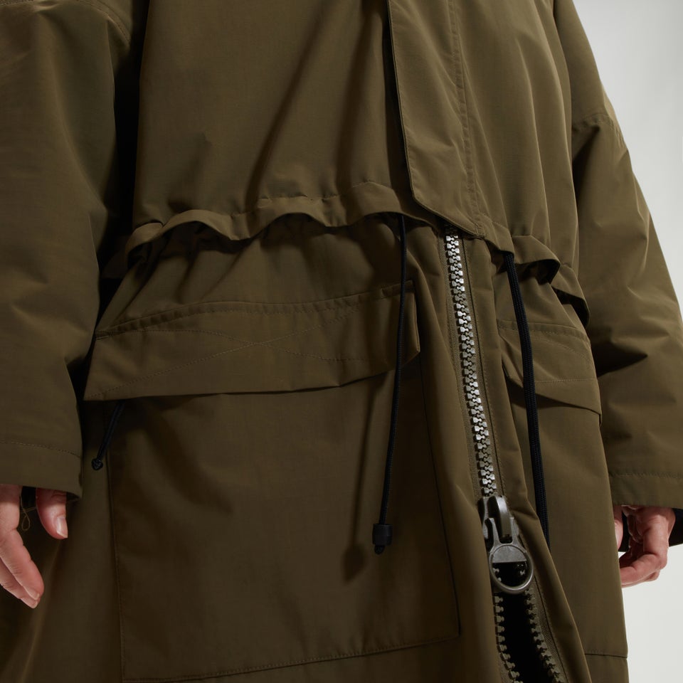 Adult Therma Change Robe Green/Black