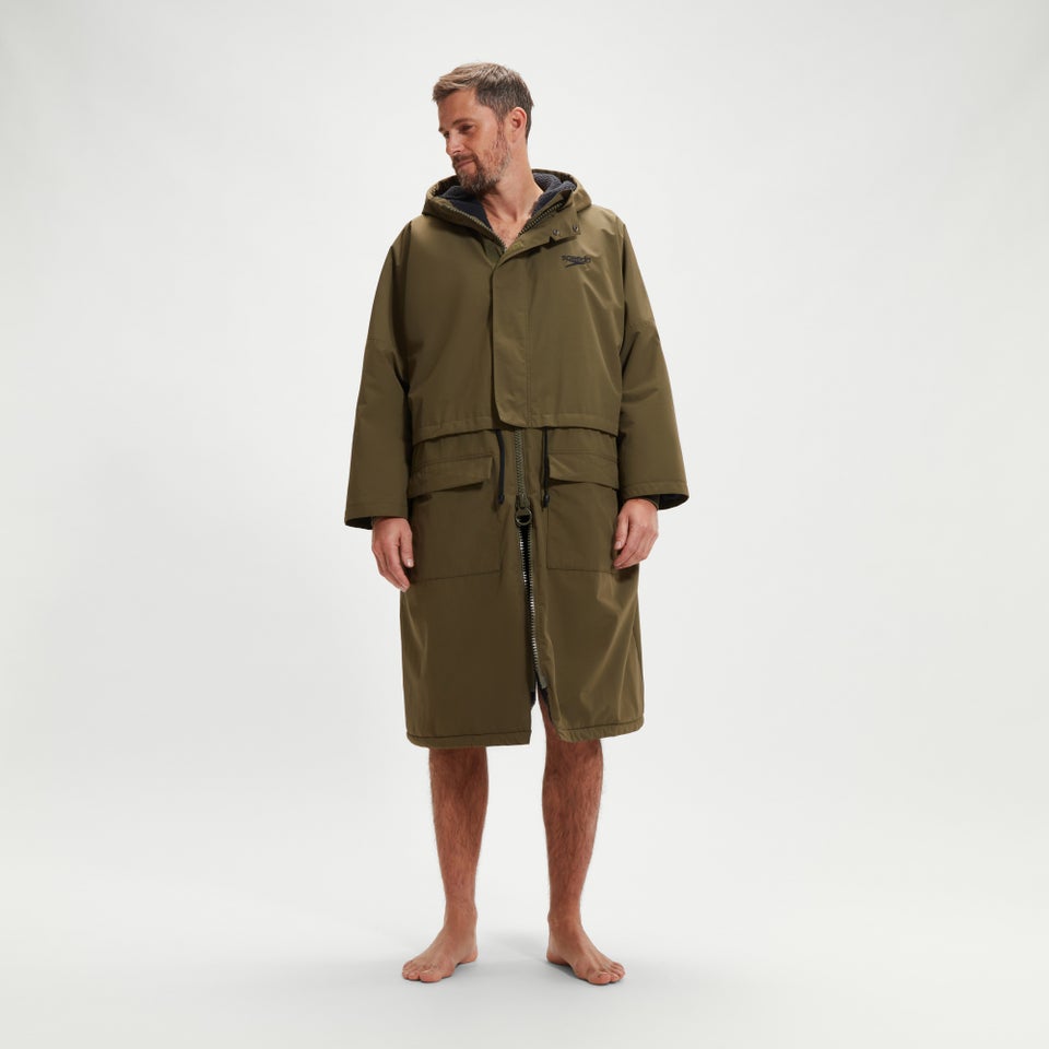 Adult Therma Change Robe Green/Black