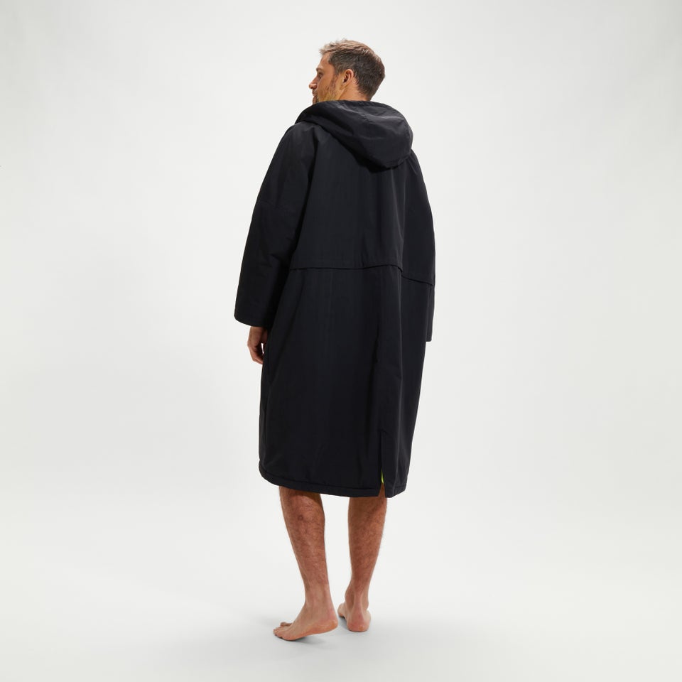 Unisex Change Robe Black/Yellow