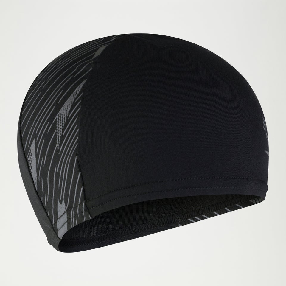 Boom Endurance + Badekappe für Erwachsene Schwarz/Grau