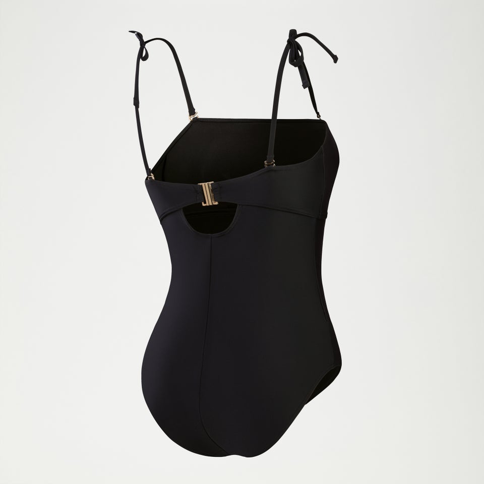 Women's Shaping Bandeau One Piece Black