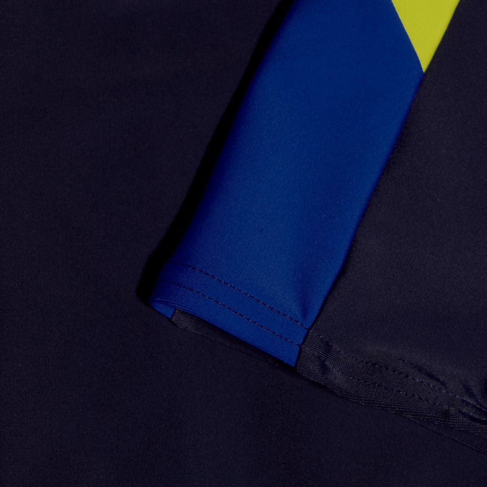 Boxer de bain Garçon Dive bleu marine/jaune