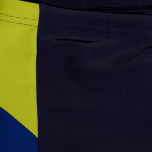 Boxer de bain Garçon Dive bleu marine/jaune