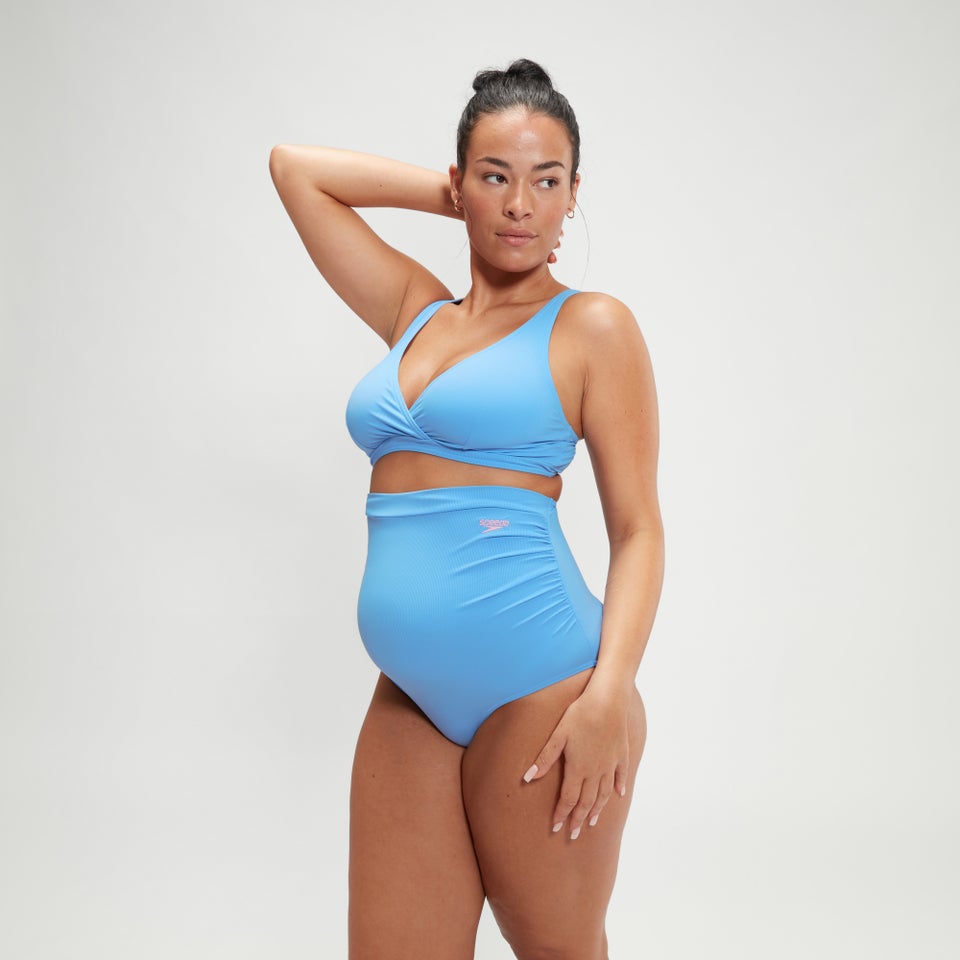 Hochtallierter Umstandsbikini für Damen