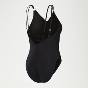 Women's Shaping Strappy Swimsuit Black