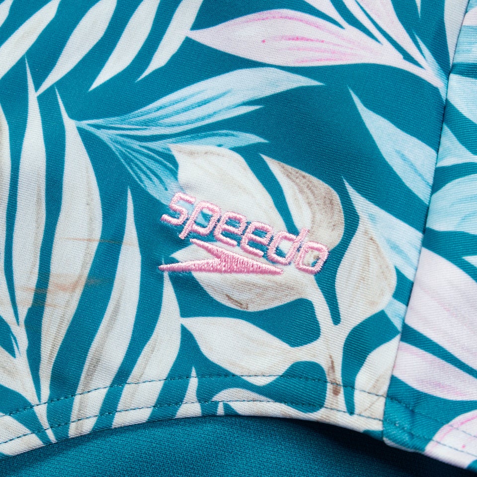 Bedruckter, asymmetrischer Badeanzug für Damen