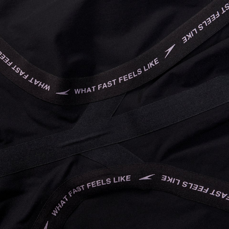 Women's Fastskin LZR Pure Intent 2.0 Closedback Kneeskin Black/Iridescent