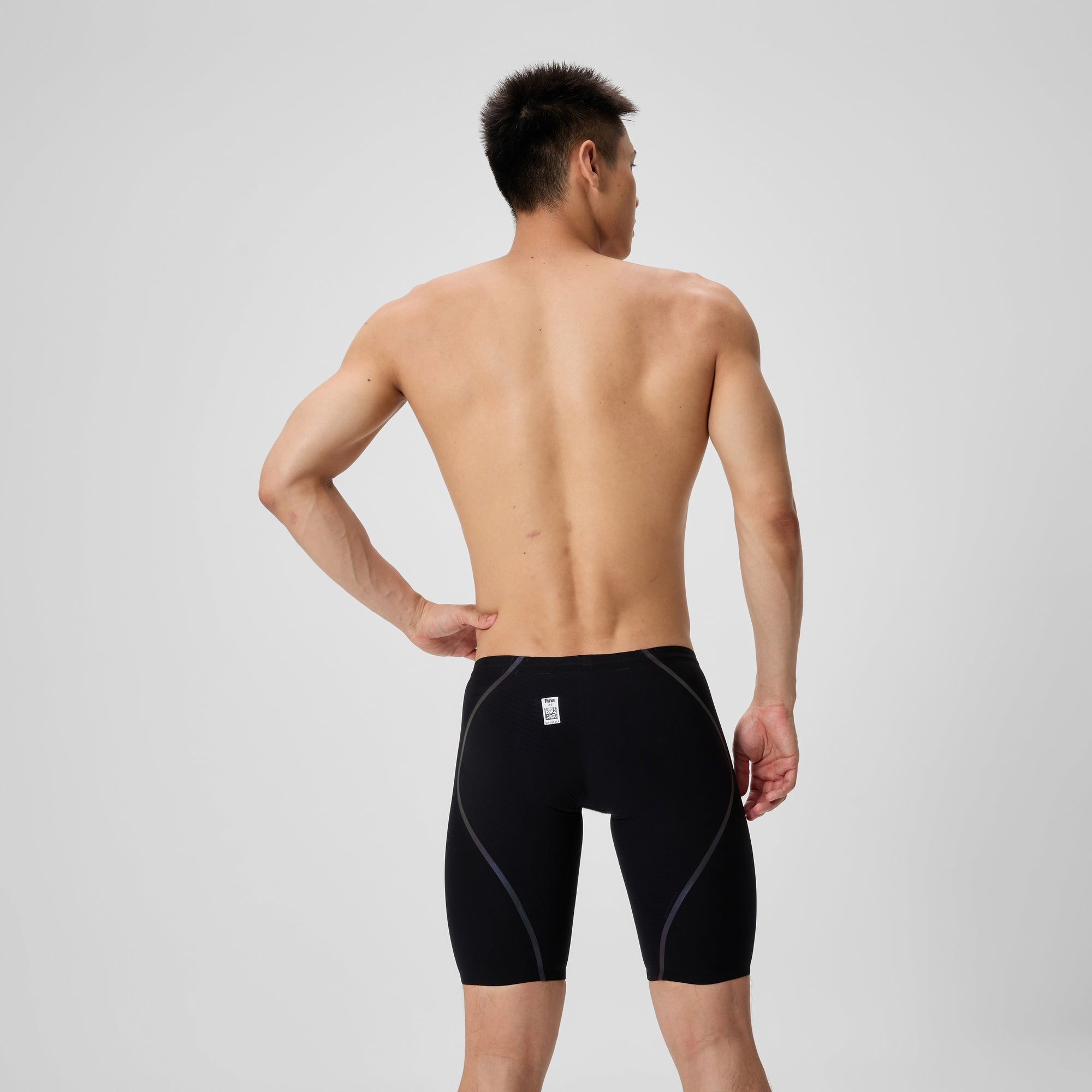Men's Fastskin LZR Pure Intent 2.0 Jammer Black/Iridescent | Speedo UK