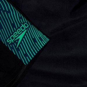 Boxer de bain Garçon Dive noir/vert